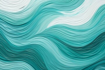 Background that is predominantly teal blue and white in color. Generative AI