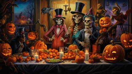 Halloween Horrors: A Collection of Spooky and Haunting Images