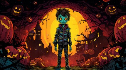 Halloween Horrors: A Collection of Spooky and Haunting Images