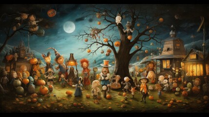 Halloween Horrors: A Collection of Spooky and Haunting Images