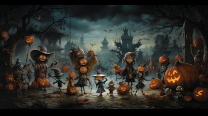 Halloween Horrors: A Collection of Spooky and Haunting Images