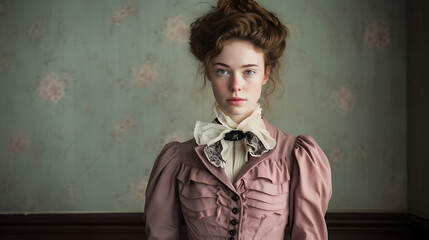 Old fashion photograph, old clothes, 1800 fashion, old french fashion, monarchy, kings and queens