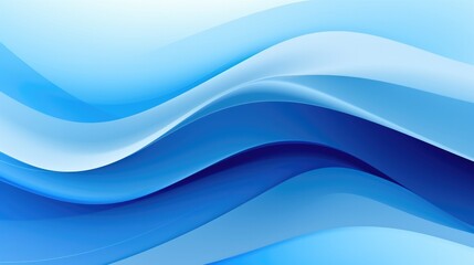Fototapeta premium Abstract blue color background Dynamic shapes composit