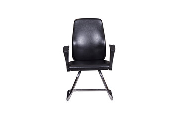 Fototapeta premium Modern designer chair on white background.