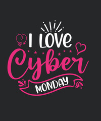 Cyber Monday SVG design 