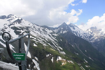 Carretera alpina del Grossglockner, una belleza de Austria.
