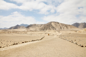 Reise durch Südamerika, Peru zur Ciudad Sagrada de Caral.