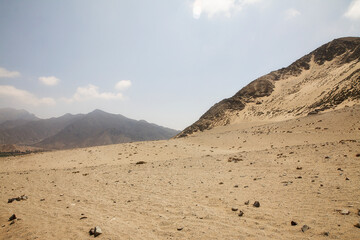 Reise durch Südamerika, Peru zur Ciudad Sagrada de Caral.