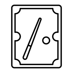 Snooker Outline Icon