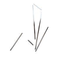 3d liquid chrome abstract geometric shape