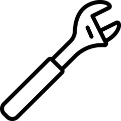 Adjustable Spanner Icon