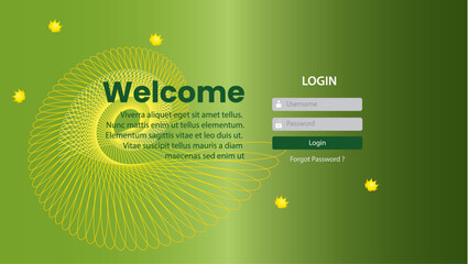 vector, editable, background, Registration and Login Form. Colorful gradient. Registration and login form page. Professional web design, complete elements.