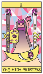 The Cabbit Tarot : The High Priestess(II)