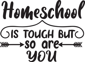 Home School TShirt Design  