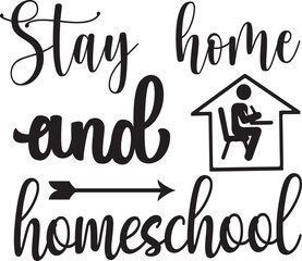 Home School TShirt Design  