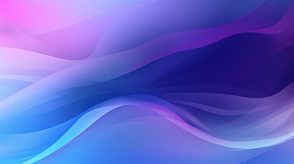 Abstract blue and purple gradient background with empty space for text or design elements