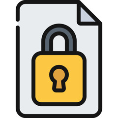 Locked File Icon