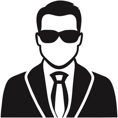 businessman with sunglasses