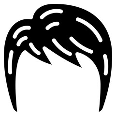 Messy Hairstyle Icon