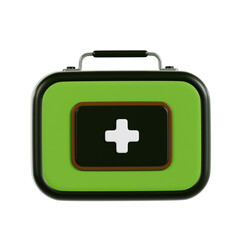 Fototapeta premium First Aid Kit 3d Illustration