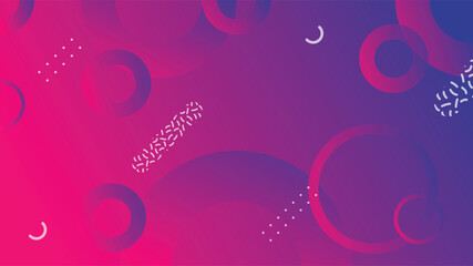 Purple and red abstract circle gradient modern graphic background