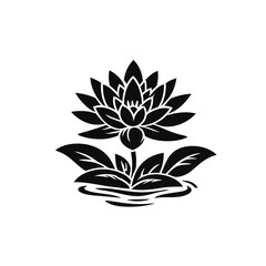 water lily icon