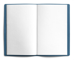 Traveler's Notebook with Blue Leather Cover