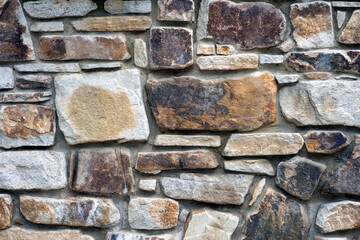 Gray Black Rock Stone Wall Background