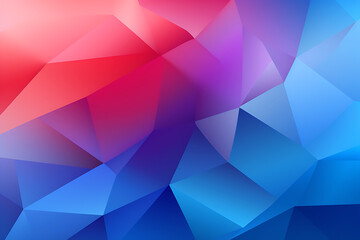 Obraz premium Abstract Geometric Colorful Background, Abstract Geometric Colorful Wallpaper, Generative Ai.
