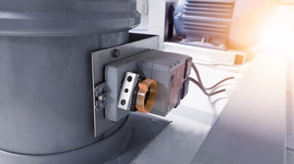 Air duct control damper actuator for open and close it variable operation on the  air  supply...