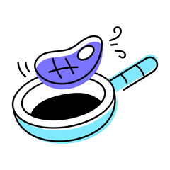 Beach  Summer Hand Drawn Icon

