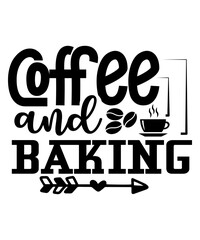 coffee and baking svg