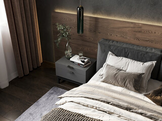 interior of a bedroom