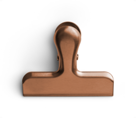Copper Stainless Bag Clip 1