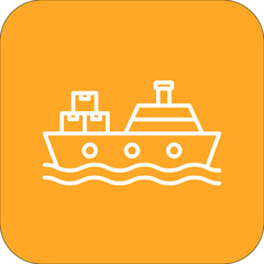 Cargo Ship Icon