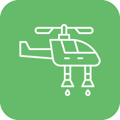 Firefighter Helicopter Icon