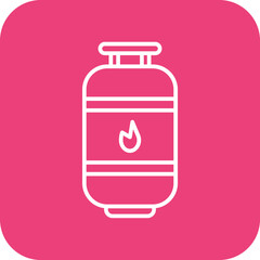 Gas Cylinder Icon