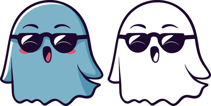Ghost in sunglasses