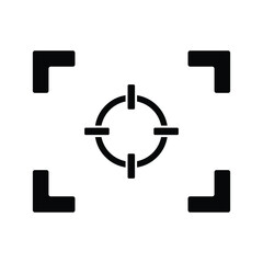 Camera Focus Point Icon