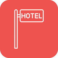 Hotel Sign Icon