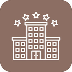 5 Star Hotel Icon