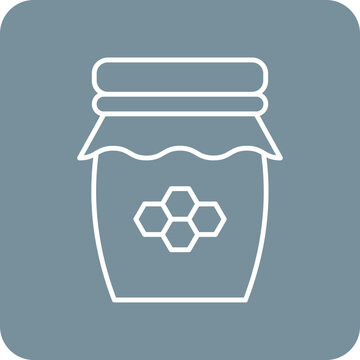 recommend clip art: Honey Jar Icon