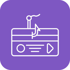 Credit Card Phishing Icon