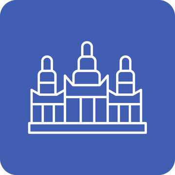 recommend clip art: Angkor Wat Icon