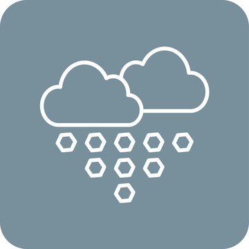 recommend clip art: Hailstorm Icon