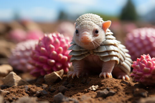 Pink Fairy Armadillo