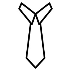 Outline Tie icon