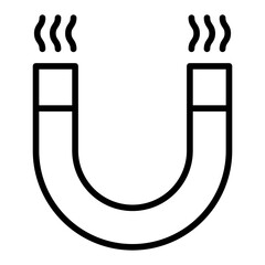 Outline Magnet icon