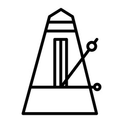 Outline Metronome icon