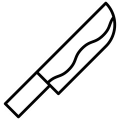 Outline Knife icon